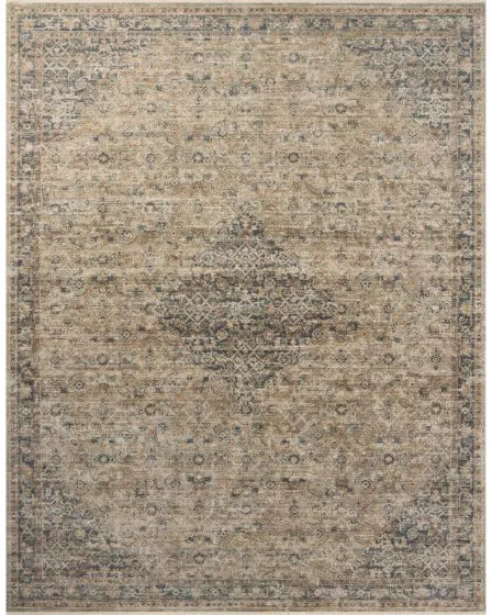 Heritage HER-08 Sage/Navy Area Rug