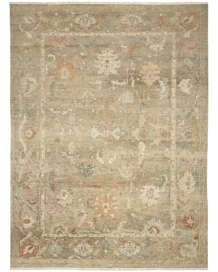Heritage Vine HTV05 Charcoal Area Rug