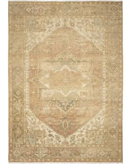 Heritage Vine HTV06 Rust Area Rug
