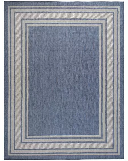 Horizon Indoor/Outdoor HOZ03 Denim 10'x14' Area Rug