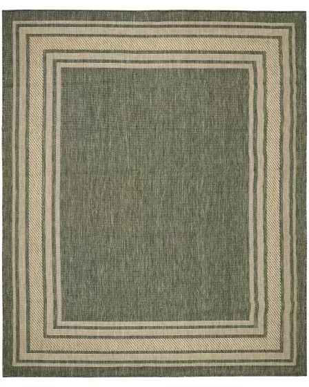 Horizon Indoor/Outdoor HOZ03 Green 10'x14' Area Rug