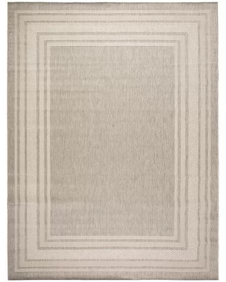Horizon Indoor/Outdoor HOZ03 Grey 10'x14' Area Rug