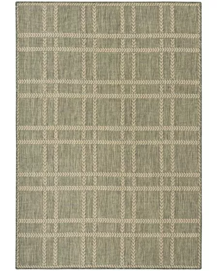 Horizon Indoor/Outdoor HOZ04 Green 4'x6' Area Rug
