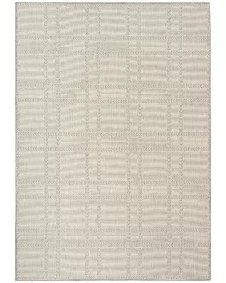 Horizon Indoor/Outdoor HOZ04 Grey 4'x6' Area Rug