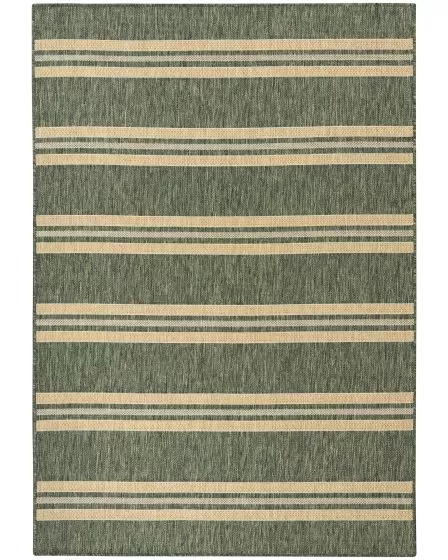 Horizon Indoor/Outdoor HOZ05 Green 4'x6' Area Rug