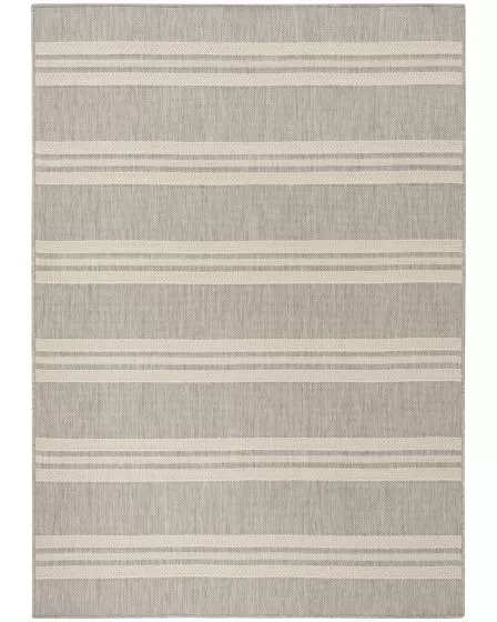 Horizon Indoor/Outdoor HOZ05 Grey 4'x6' Area Rug