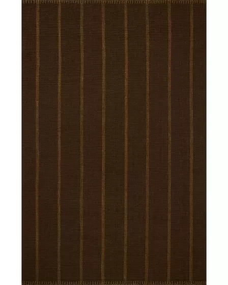 Harlan HLN-01 Espresso/Toffee 2'0"x3'0" Area Rug