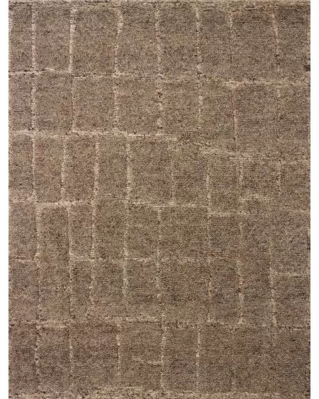 Hughes HUS-01 Taupe 11'6"x15' Area Rug