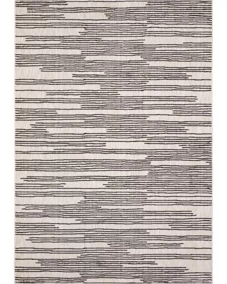 Hunter HNT04 Black 3'3"x5' Area Rug