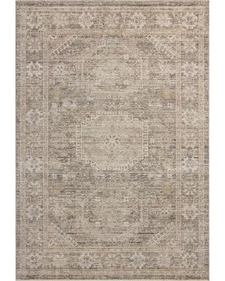 Ida IDA-01 Taupe/Multi Area Rug