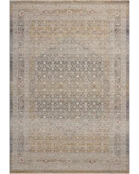 Ida IDA-02 Stone/Gold Area Rug