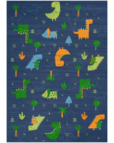 Imagination IMA16 Navy Multicolor Area Rug