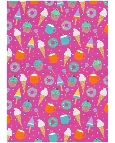 Imagination IMA19 Pink Multicolor Area Rug