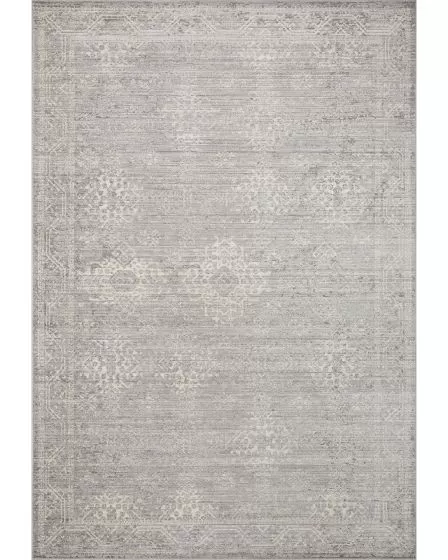 Indra INA-02 Silver/Ivory Area Rug
