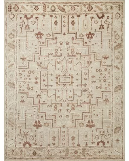 Ingrid ING-01 Ivory/Earth Area Rug
