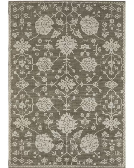 Intrigue INT01 Grey Area Rug