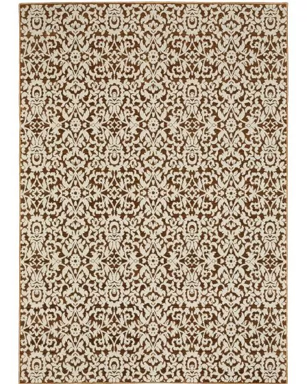 Intrigue INT02 Rust Area Rug