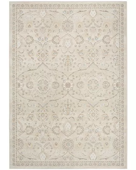 Isla ISL01 Ivory 5'3"x7' Area Rug