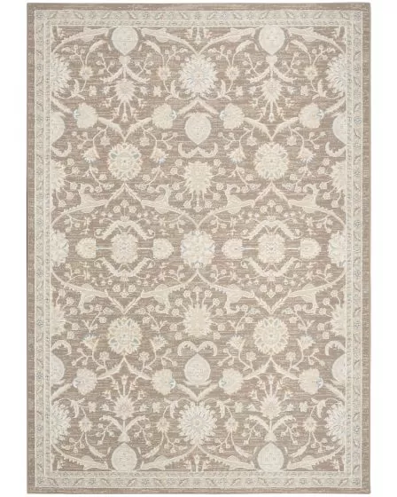 Isla ISL01 Mocha 5'3"x7' Area Rug