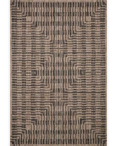 Isle IE-09 Brown/Black Area Rug