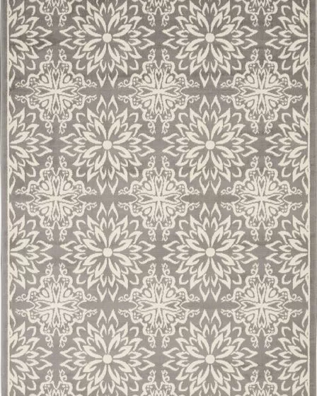 Jubilant JUB06 Ivory/Grey Area Rug