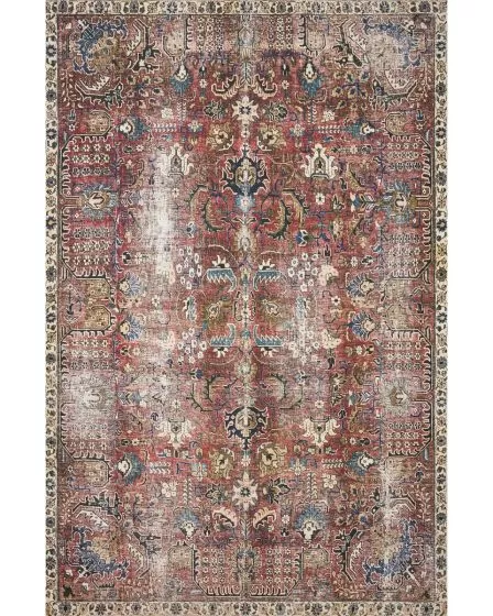 Jules Jul-01 Merlot/Multi Area Rug