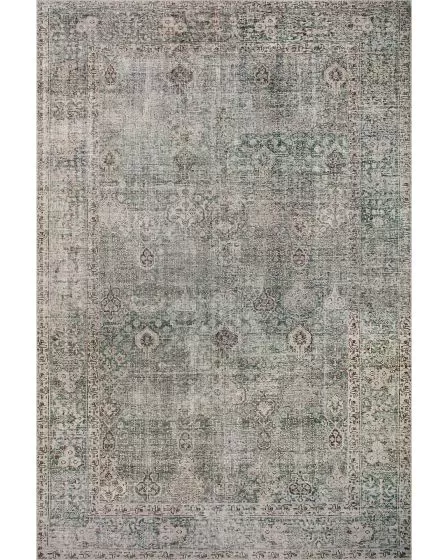 Jules JUL-08 Emerald/Antique Ivory Area Rug