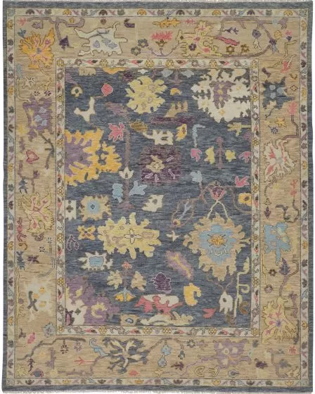 Karina 6791F Gold/Blue/Purple Rug