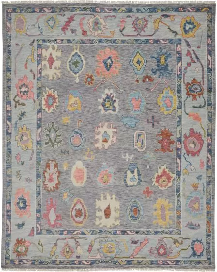Karina 6792F Blue/Gray/Red Area Rug