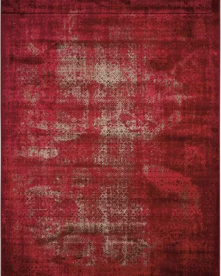 Karma KRM01 Red Area Rug