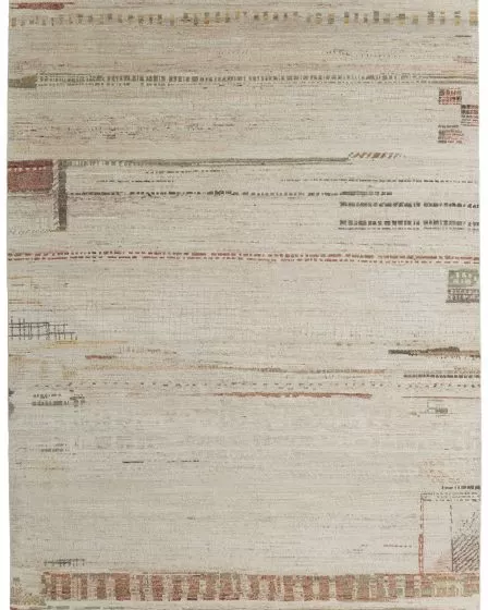 Kasbah 69G2F Tan/Red/Green Area Rug