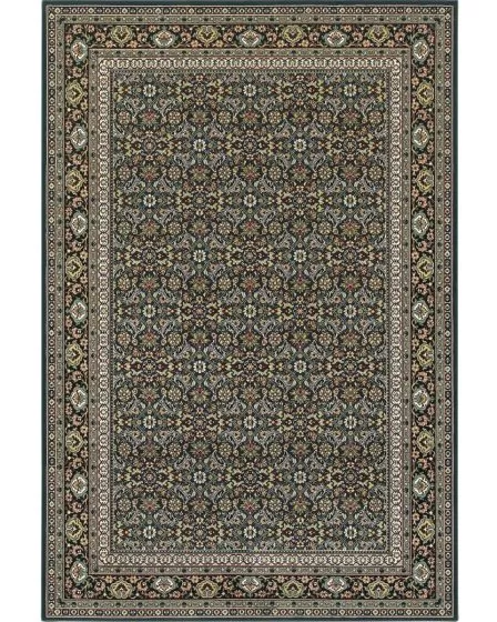 Kashan 180l Navy/Multi Area Rug