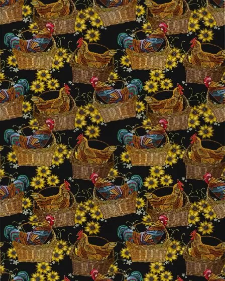 Kendall KE2 Black Area Rug