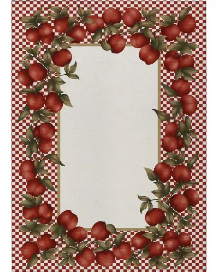 Kendall KE9 Red Area Rug