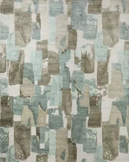 Kendall 8A59F Green/Brown/Ivory Area Rug