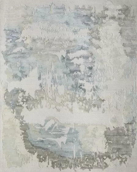 Kendall 8A62F Ivory/Blue/Gray Area Rug