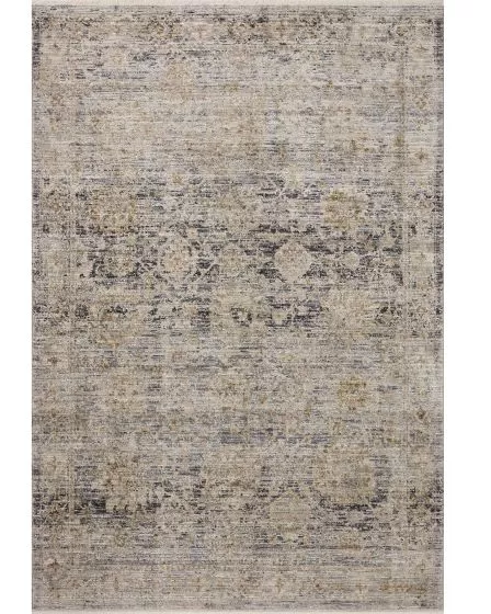 Katherine KES-02 Charcoal/Gold Area Rug