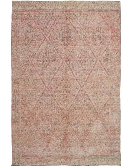 Karaj KJ10 Pink 10'x14' Area Rug