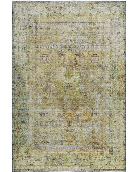 Karaj KJ1 Aloe 10'x14' Area Rug