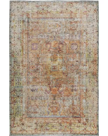 Karaj KJ1 Coral 10'x14' Area Rug