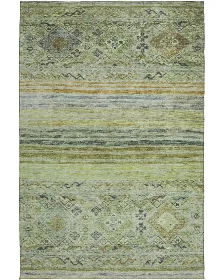 Karaj KJ4 Aloe 10'x14' Area Rug
