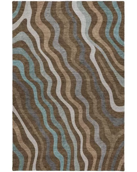 Kenner KN4 Chocolate Area Rug