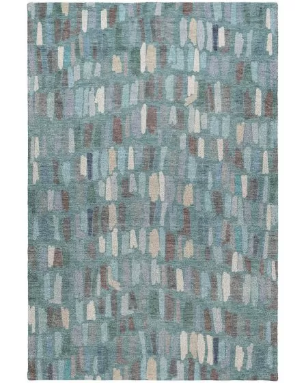 Kenner KN5 Teal Area Rug