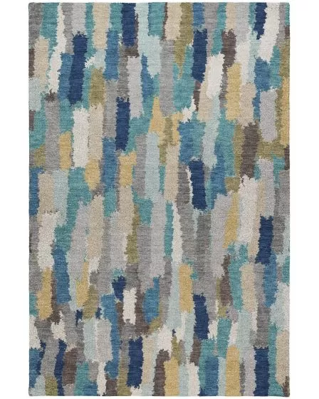 Kenner KN6 Teal Area Rug