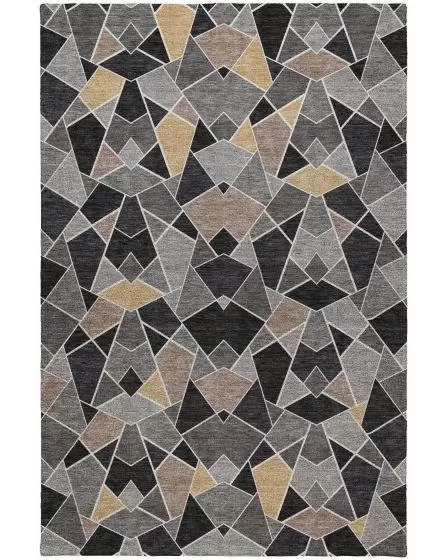 Kenner KN8 Black Area Rug