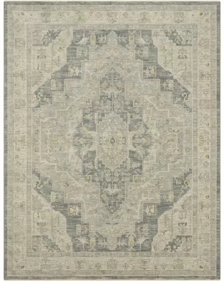Adalia Kumra Dark Gray Area Rug