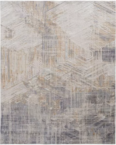 Laina 39G6F Tan/Ivory/Gray Area Rug