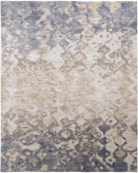 Laina 39G7F Tan/Ivory/Blue Area Rug