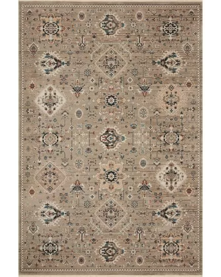Leigh LEI-02 Dove/Multi Area Rug