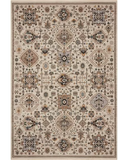 Leigh LEI-02 Ivory/Taupe Area Rug